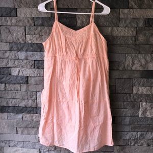Passport Peach Lined Dress.